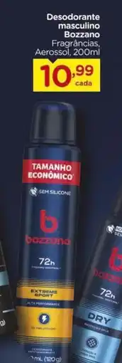 Carrefour Desodorante masculino Bozzano Fragrâncias, Aerossol, oferta