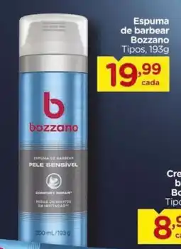Carrefour Espuma de barbear Bozzano Tipos, oferta