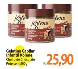 Atacadão Gelatina Capilar Infantil Kolene Cheiro de Chocolate oferta