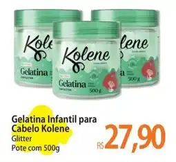 Atacadão Gelatina Infantil para Cabelo Kolene oferta