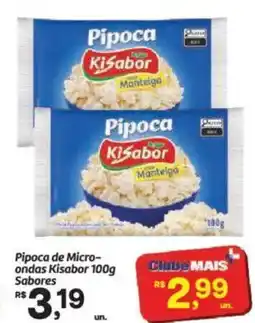 Fort Atacadista Pipoca de Micro-ondas Kisabor Sabores oferta