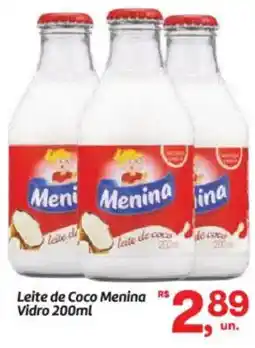 Fort Atacadista Leite de Coco Menina Vidro oferta