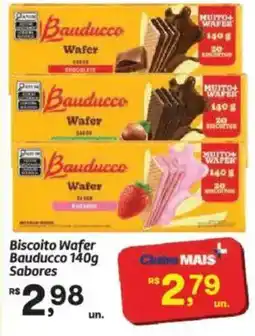Fort Atacadista Biscoito Wafer Bauducco Sabores oferta