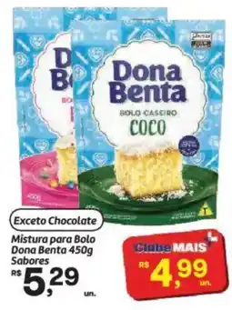 Fort Atacadista Mistura para Bolo Dona Benta Sabores oferta