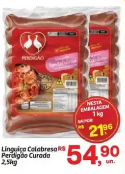 Fort Atacadista Linguiça Calabresa Perdigão Curada oferta
