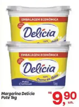 Fort Atacadista Margarina Delícia Pote oferta