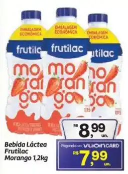 Fort Atacadista Bebida Láctea Frutilac Morango oferta