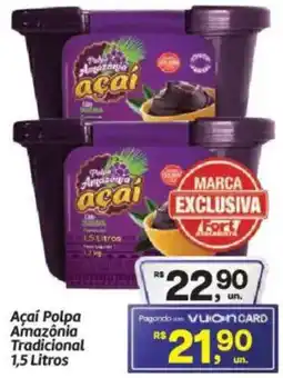 Fort Atacadista Açaí Polpa Amazônia Tradicional oferta
