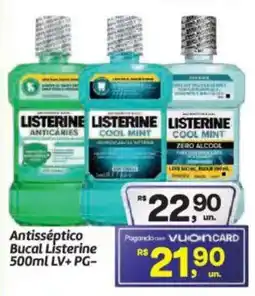 Fort Atacadista Antisséptico Bucal Listerine oferta