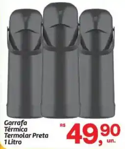 Fort Atacadista Garrafa Térmica Termolar Preta oferta