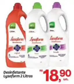 Fort Atacadista Desinfetante Lysoform oferta