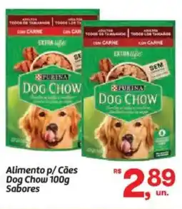 Fort Atacadista Alimento p/ Cães Dog DOG CHOW Sabores oferta