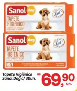Fort Atacadista Tapete Higiênico Sanol Dog c/30un. oferta