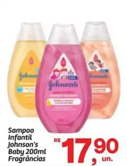 Fort Atacadista Shampoo Infantil Johnson's Baby Fragrâncias oferta