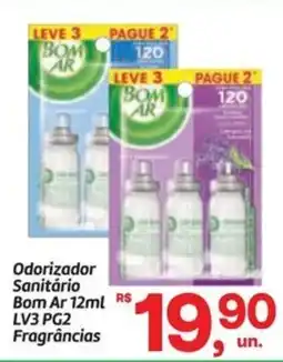 Fort Atacadista Odorizador Sanitário Bom Ar oferta
