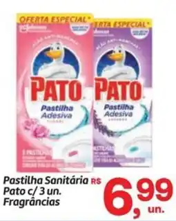 Fort Atacadista Pastilha Sanitária Pato c/3 un. Fragrâncias oferta