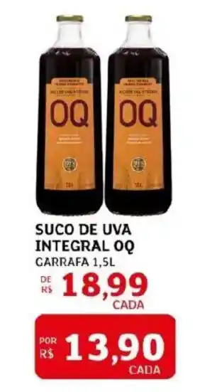 Assaí Atacadista Suco de uva integral OQ oferta
