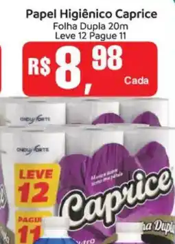 Supermercados Mateus Papel Higiênico Caprice oferta