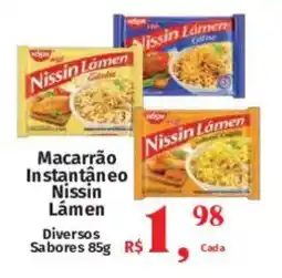 Supermercados Mateus Macarrão Instantâneo Nissin Lámen oferta
