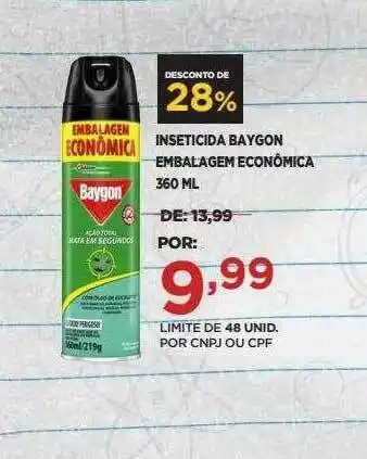 Inseticida Baygon Embalagem Econômica