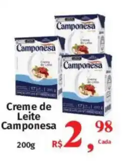 Supermercados Mateus Creme de Leite Camponesa oferta