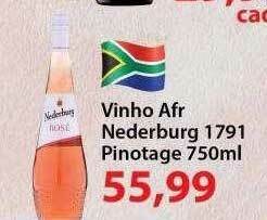 Chama Supermercados Vinho Afr Nederburg 1791 Pinotage oferta