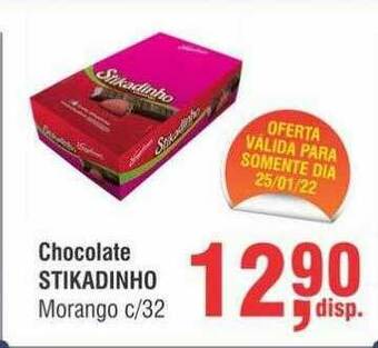 Higa Atacado Chocolate Stikadinho oferta