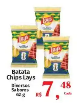 Supermercados Mateus Batata Chips Lays oferta
