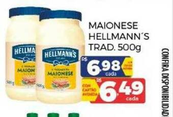 Supermercados Avenida Maionese Hellmann's Trad. oferta
