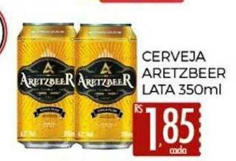 Supermercados Avenida Cerveja Aretzbeer Lata oferta
