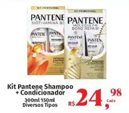 Supermercados Mateus Kit Pantene Shampoo + Condicionador oferta