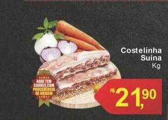 Supermercado Lavapés Costelinha Suina oferta