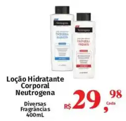 Supermercados Mateus Loção Hidratante Corporal Neutrogena oferta