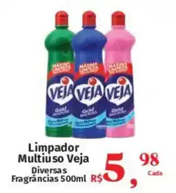 Supermercados Mateus Limpador Multiuso Veja Diversas Fragrâncias oferta
