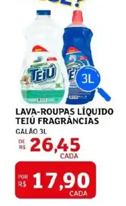 Assaí Atacadista Lava-roupas líquido teiú fragrâncias galão oferta