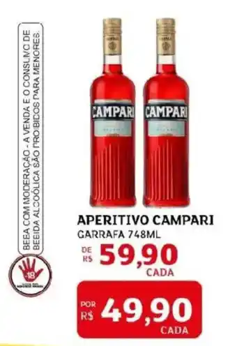 Assaí Atacadista Aperitivo campari oferta