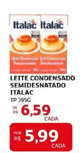 Assaí Atacadista Leite condensado semidesnatado italac oferta