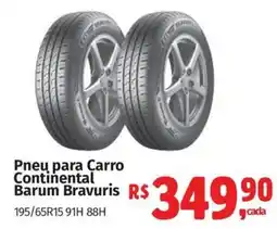 Supermercados Mateus Pneu para Carro Continental Barum Bravuris oferta