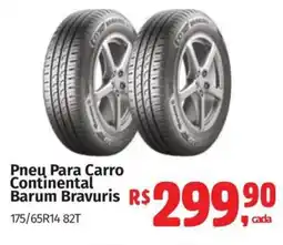 Supermercados Mateus Pneu Para Carro Continental Barum Bravuris 175/65R14 82T oferta
