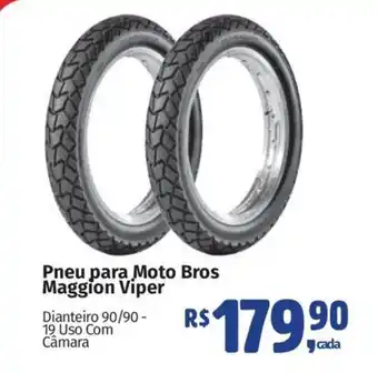 Supermercados Mateus Pneu para Moto Bros Maggion Viper oferta