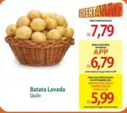 Atacadão Batata Lavada oferta