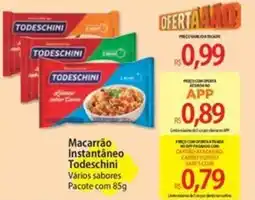 Atacadão Macarrão Instantâneo Todeschini oferta