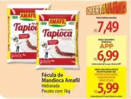 Atacadão Fécula de Mandioca Amafil Hidratada Pacote oferta