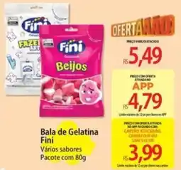Atacadão Bala de Gelatina Fini oferta