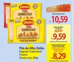 Atacadão Pão de Alho Zinho oferta