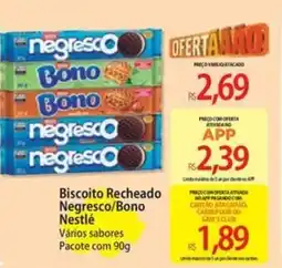 Atacadão Biscoito Recheado Negresco/Bono Nestlé oferta