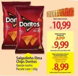Atacadão Salgadinho Elma Chips Doritos Queijo nacho Pacote oferta