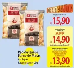 Atacadão Pão de Queijo Forno de Minas Air Fryer oferta