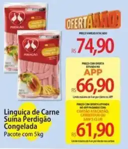 Atacadão Linguiça de Carne Suína Perdigão Congelada Pacote oferta