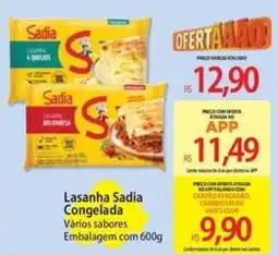 Atacadão Lasanha Sadia Congelada oferta
